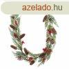 Karcsonyi girland Piros Zld Manyag Anansz 20 x 20 x 150 