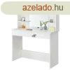 Stlusos sminkasztal nagy tkrrel s polcokkal - ModernHome