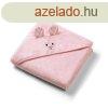 BabyOno frdleped kapucnis bambusz 100x100cm rzsaszn 155