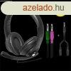 Advance Fejhallgat - HEADPHONICS PRO (3,5mm Jack, fekete)