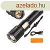 Taktikai zseblmpa Bailong Cree COB LED XHP160 teljestmnny