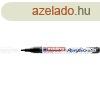 Akril marker 1-2mm, Edding 5300 fekete