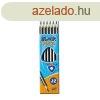Grafitceruza HB, hromszglet 12 db/bliszter Keyroad Black
