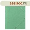 Gumis mappa, prespn, A4, DONAU "Premium", zld