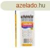 Ecset 6-os festett nyllel 12 db/csomag, Nebulo