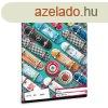 Fzet iskolai A5, 32lap, sima 20-32 Ars Una ROLLIN MANIA (52