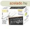 Tblakrta CREATIVE JUNGLE fehr kerek 100 darabos