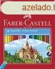 Sznes ceruza kszlet, hatszglet, FABER-CASTELL "Clas