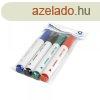 Alkoholos marker kszlet, 3mm, kerek hegy 4-es kszlet Blue