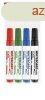 Tbla- s flipchart marker kszlet, 1-3 mm, kpos, ICO "