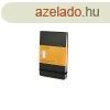 Notesz savmentes vonalas kemny fedeles Moleskine Reporter Q