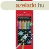 Sznes ceruza kszlet, hatszglet, FABER-CASTELL, 10 klnb
