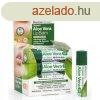 dr.Organic Ajakbalzsam bio Aloe verval s borsmenta olajjal