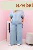 Tencel oversize szett, blz s megkts nadrg, 51013-as mod