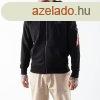 Frfi pulver Alpha Industries Back Print Zip Hoodie Black