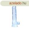 RealRock Crystal Clear 8? kk dild tapadkoronggal s herk