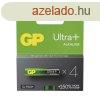 GP ULTRA PLUS LR03 ALKALI ELEM AAA, 4DB BLISZTER, B03114