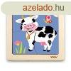 Fa kpes kirak puzzle Viga 4 db tehnke