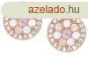 Fossil Csillog rzsaszn aranyozott acl flbeval JF029067
