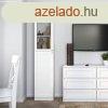 Drohmo PAFOS W40/SH polcos szekrny, 40x200x31 cm, fehr