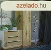 Shannan SD-50 gardrbgardrbszekrny, 50x180x50 cm, tlgy