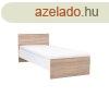 Miami egyszemlyes gy 90x200 cm sonoma tlgy-fehr