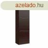 KONDELA Magas frdszoba szekrny, wenge, MASON WE11