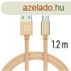 Adatkbel Swissten textil Micro-USB konektorom gyorstltsse