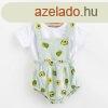Muslin babakszlet Rvidnadrg s Pl New Baby Avocado