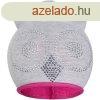 Tavaszi sapka New Baby bagoly szrke - rzsaszn