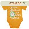Feliratos rvid ujj kislny baba body narancs