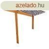 Tet a gyermek fa homokozhoz Baby Mix 120x120 cm kk-fehr