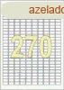 Etikett cmke univerzlis 17,8X10 mm 270 db/v, 27000 db/cso