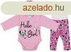 Disney Minnie 3 rszes (sapka+nadrg+body) szett Hello Girl!