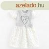 Baba nyri ruha fejpnttal New Baby Szivecske