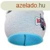 Gyerek szi sapka New Baby In-line szrke - trkiz