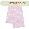 Pamut pelenka nyomtatott mintval New Baby rzsaszn szvecs