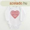 Baba body nyomtatssal New Baby Npi minta piros szv