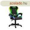 Delight BMD1115GR Gaming Chair Black/Green