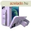 Ktl tok Gel TPU lgzsk telefontok iPhone 12 Pro lila