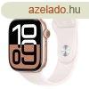 Apple Watch Series 10 GPS + Cellular 46mm Rose Gold Aluminiu
