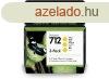 HP 3ED79A No.712 srga eredeti tintapatroncsomag