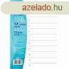 Elvlasztlap, sznes manyag 12 rszes Bluering
