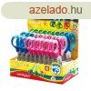 Oll 13 cm tompa fej 20 db/display Keyroad Soft Grip vegyes