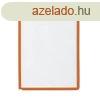 Bemutattbla panel, A4, 5 db/csomag, Durable Sherpa narancs