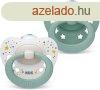 NUK Signature szilikon cumi 0-6 h 2db - Green