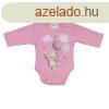 Bbi hossz ujj kombidressz Maci lny rzsaszn 50