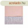 Gyerek ktoldalas pld Velvet Womar 75x100 szrke-lazac