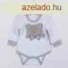 Luxus baba hossz ujj body New Baby Honey Bear 3D