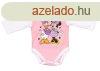 Disney Minnie mintval nyomott hossz ujj baba body